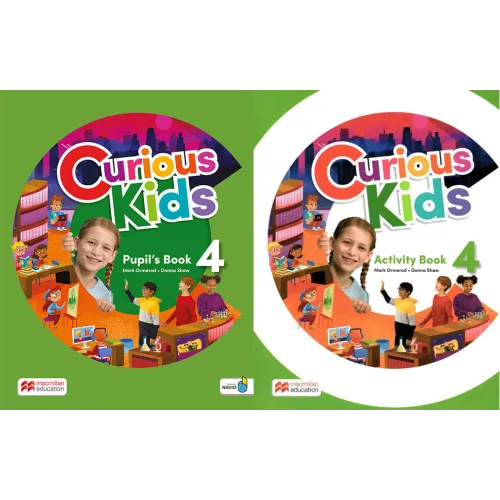 Curious Kids Level 4 Digital Pupil's Book and Digital Activity Book with Navio App