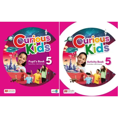 Curious Kids Level 5 Digital Pupil's Book and Digital Activity Book with Navio App