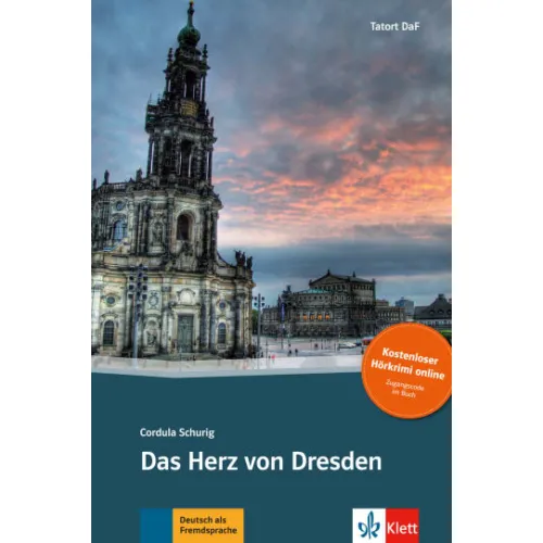 Tatort DaF Stufe 3: Das Herz von Dresden - Buch + Online
