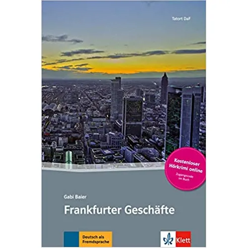 Tatort DaF Stufe 2: Frankfurter Geschäfte - Buch + Online