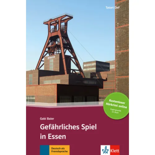 Tatort DaF Stufe 2: Gefährliches Spiel in Essen - Buch + Online
