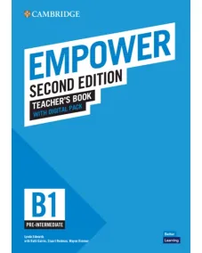 Empower 2ED B1 Pre-Intermediate Teacher's Book with Digital Pack