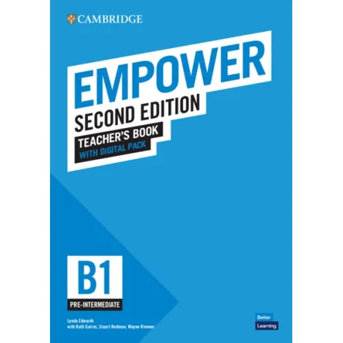 Empower 2ED B1 Pre-Intermediate Teacher's Book with Digital Pack Книга для вчителя