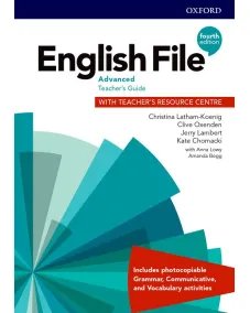 ENGLISH FILE 4ed Advanced Teacher's Guide with Teacher's Resource Centre