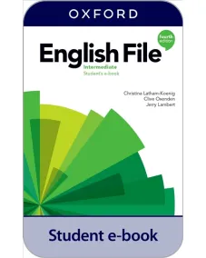 English File 4ED Intermediate B1 Student e-book and Online Practice (2 years' access code)
