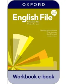 English File 4ED Advanced Plus Workbook e-book (2 years' access code)