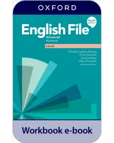 English File 4ED Advanced C1 Workbook e-book (2 years' access code)