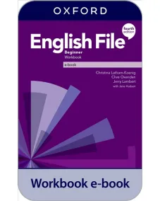 English File 4ED Beginner Workbook e-book (2 years' access code)
