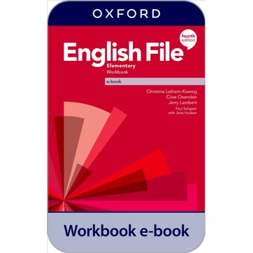 English File 4ED Elementary Workbook e-book (2 years' access code)