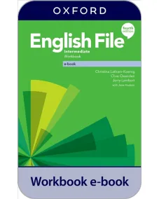 English File 4ED Intermediate B1 Workbook e-book (2 years' access code)