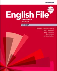 ENGLISH FILE 4ED ELEMENTARY WORKBOOK WITH KEY