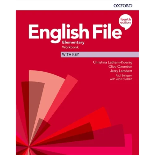 ENGLISH FILE 4ED ELEMENTARY WORKBOOK WITH KEY