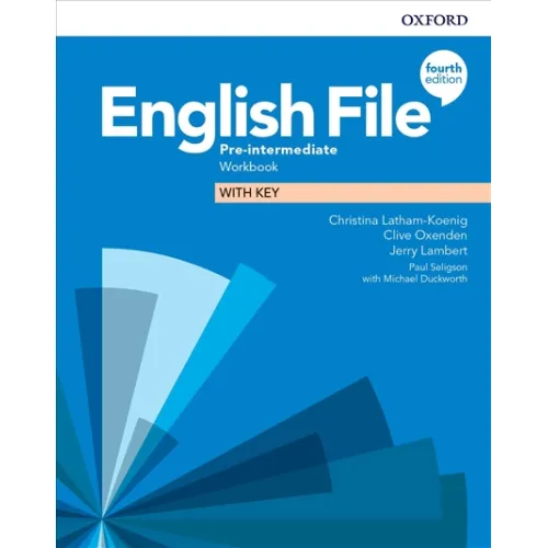 ENGLISH FILE 4ED PRE-INTERMEDIATE WORKBOOK WITH KEY