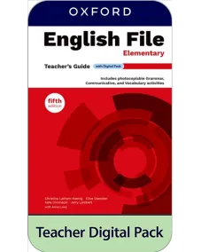 English File 5ED Elementary Teacher Digital Pack (4 years' access code)