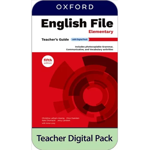 English File 5ED Elementary Teacher Digital Pack (4 years' access code)