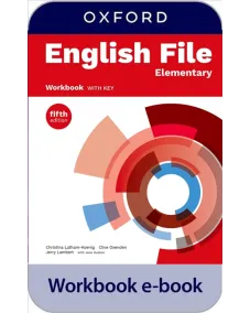 English File 5ED Elementary Workbook e-Book (2 years' access code)
