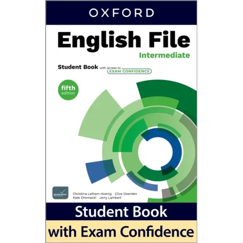 English File 5ED Intermediate Student Book with access to Exam Confidence (print) Учебник