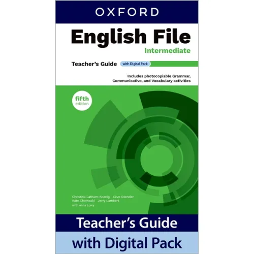 English File 5ED Intermediate Teacher's Guide with Digital Pack (print) Книга для учителя