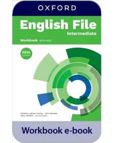 English File 5ED Intermediate Workbook e-Book (2 years' access code)