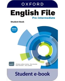 English File 5ED Pre-Intermediate Student Book e-Book (2 years' access code)