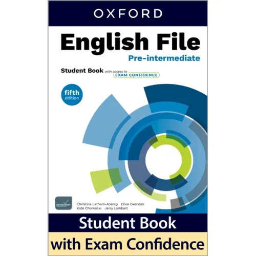 English File 5ED Pre-Intermediate Student Book with access to Exam Confidence (print) Учебник