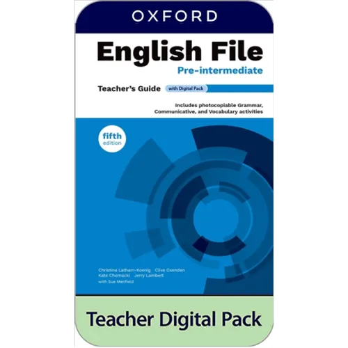 English File 5ED Pre-Intermediate Teacher Digital Pack (4 years' access code)