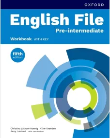 English File 5ED Pre-Intermediate Workbook with key (print)