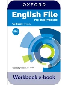 English File 5ED Pre-Intermediate Workbook e-Book (2 years' access code)