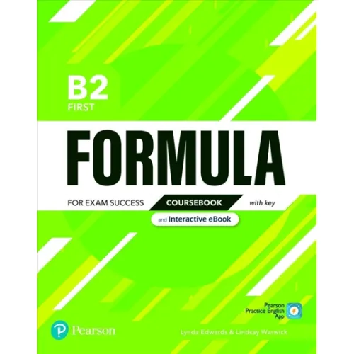 Formula B2 First Coursebook +eBook +key +App Учебник