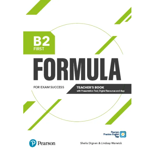 Formula B2 First Teacher`s Book +Presentation Tool +App Книга для вчителя