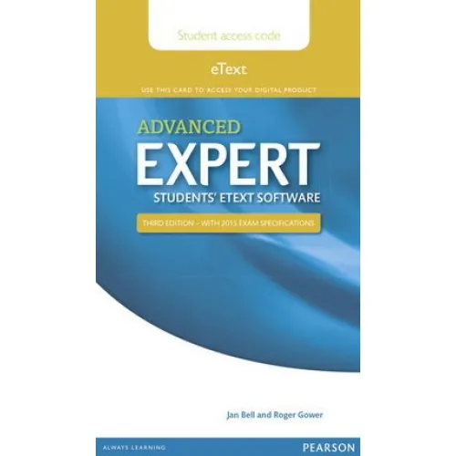 Expert Advanced 3ED Student's Book eText + Online Practice CODE