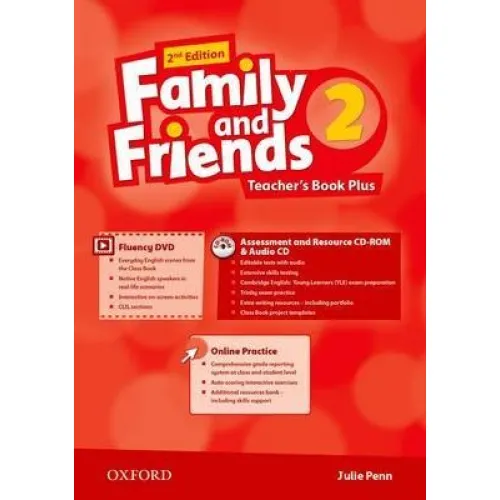 FAMILY & FRIENDS 2ED 2 TEACHER'S BOOK PLUS PACK with Classroom Presentation Tool