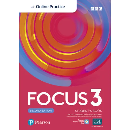 Focus 2ED Level 3 Student's book + MEL Підручник з кодом доступу до онлайн-робочий зошит