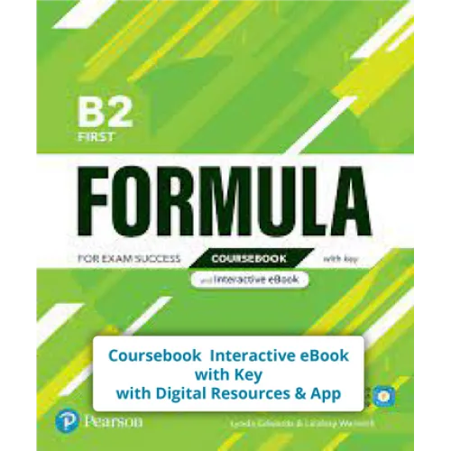 Formula B2 First Coursebook eBook +key +DR +App CODE