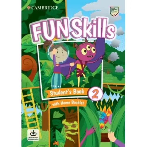 Fun Skills 2 Student's Book with Home Booklet and Downloadable Audio Книга з підготовки до іспитів