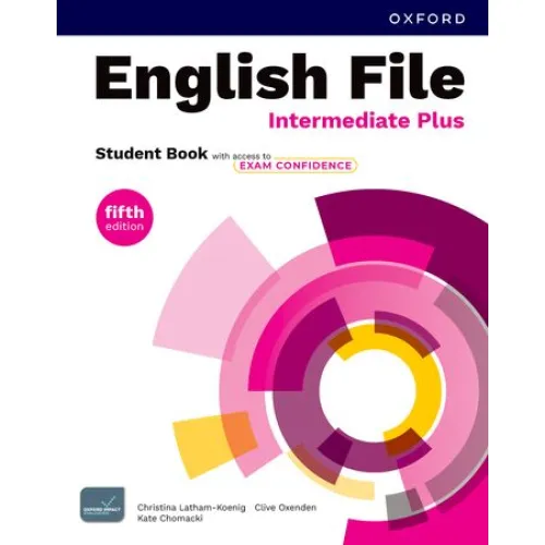 English File 5ED Intermediate Plus Student Book with access to Exam Confidence (print) Підручник