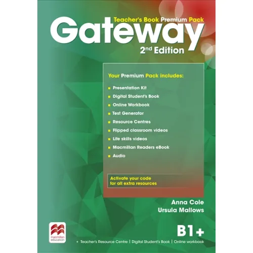 Gateway 2nd Edition B1+ Teacher's Book Книга для вчителя