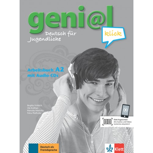 geni@l klick A2 Arbeitsbuch mit Audios und Videos Рабочая тетрадь