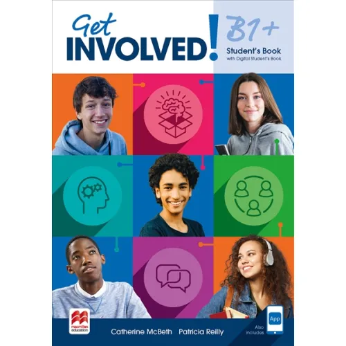Get Involved! for Ukraine B1+ Student's Book with Digital Student's Book and App Підручник