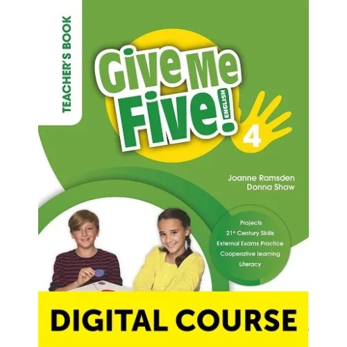GIVE ME FIVE! Level 4 Digital Teacher's Book with Teacher's App
