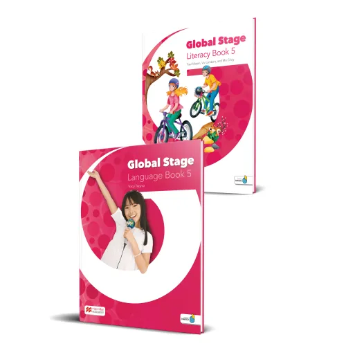 GLOBAL STAGE Level 5 Literacy Book and Language Book with Navio App Учебник