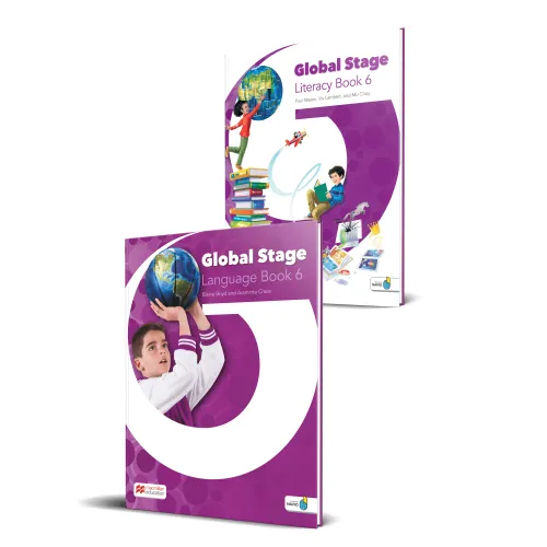 GLOBAL STAGE Level 6 Literacy Book and Language Book with Navio App Учебник