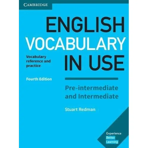 English Vocabulary in Use Pre-intermediate and Intermediate 4ED Book with answers