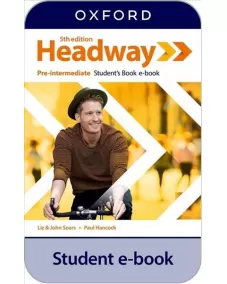Headway 5ED Pre-Intermediate Student e-book and Online Practice (2 years' access code)