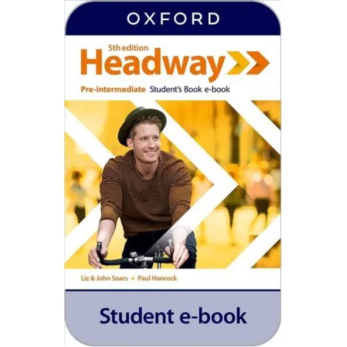 Headway 5ED Pre-Intermediate Student e-book and Online Practice (2 years' access code)