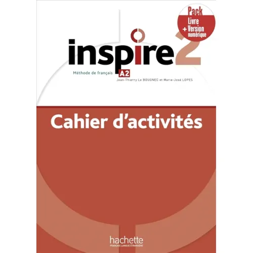 Inspire 2: Cahier d'activités + Version numérique