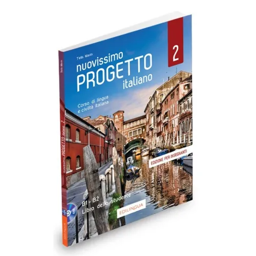 Nuovissimo Progetto Italiano 2 (B1-B2) Libro dell'insegnante +video