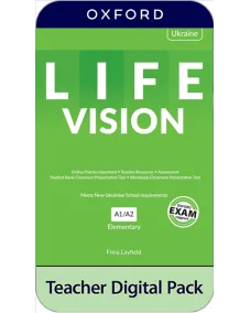 Life Vision A1/A2 Elementary Teacher Digital Pack (Ukraine) (4 years' access code)