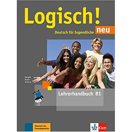 Logisch! neu B1 Lehrerhandbuch mit DVD Книга для вчителя