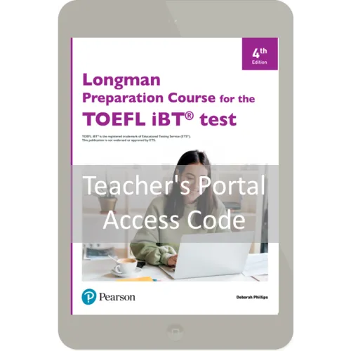 Longman Preparation Course (B1-C1) for the TOEFL iBT 4ED - Teacher's Online Access CODE